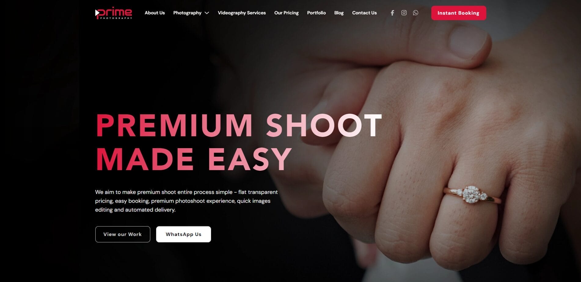 Prime Photography branding preview