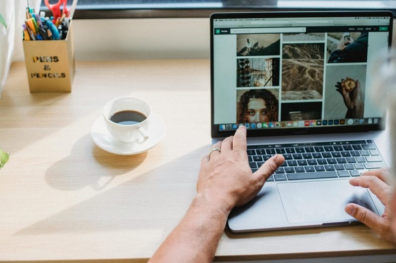 web development - man and a laptop